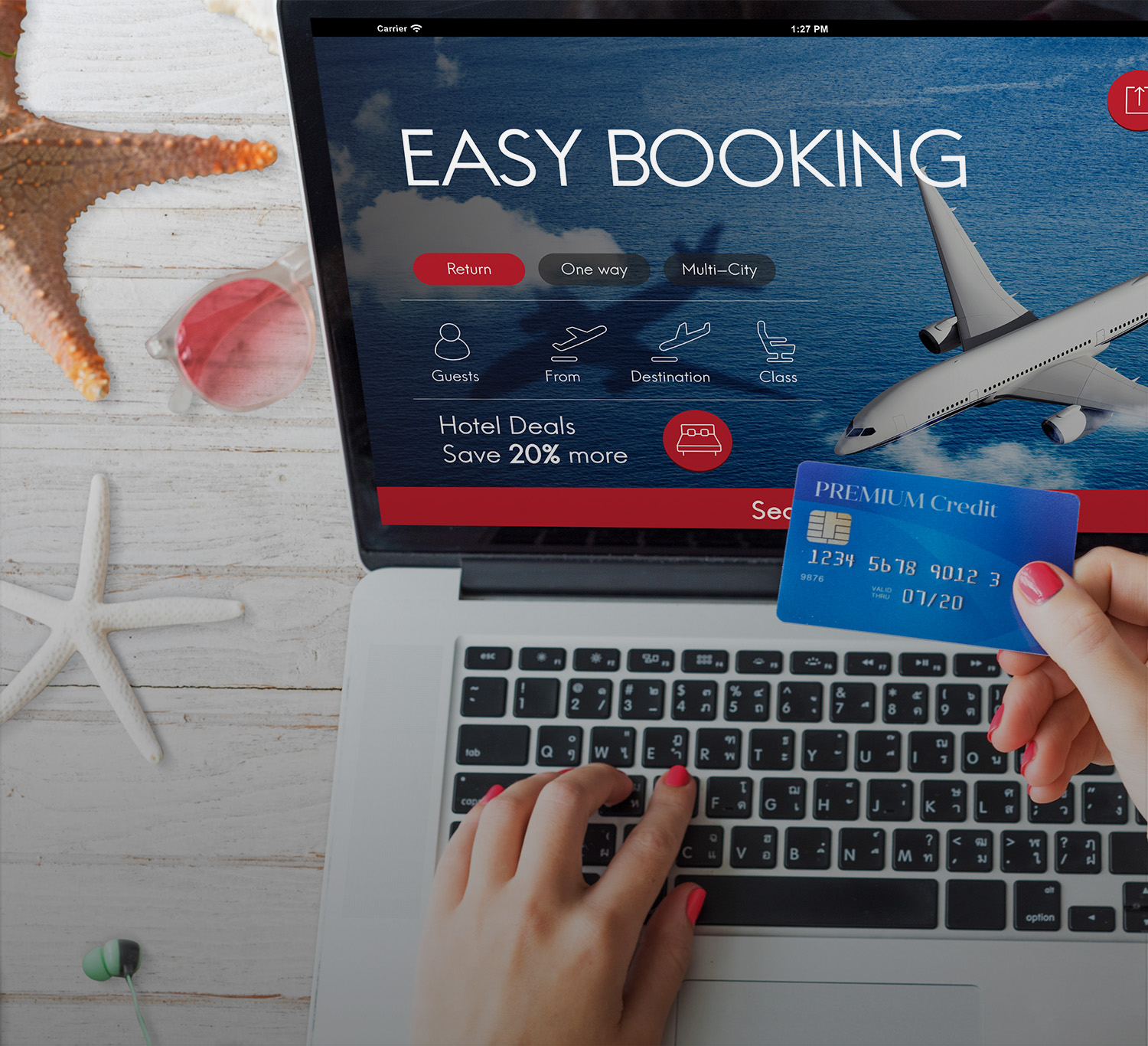 Service bookings across B2B, B2C, and kiosk interfaces